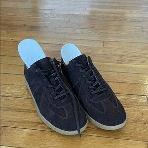 Beckett Simonon Morgan Dark Brown Suede Sneakers